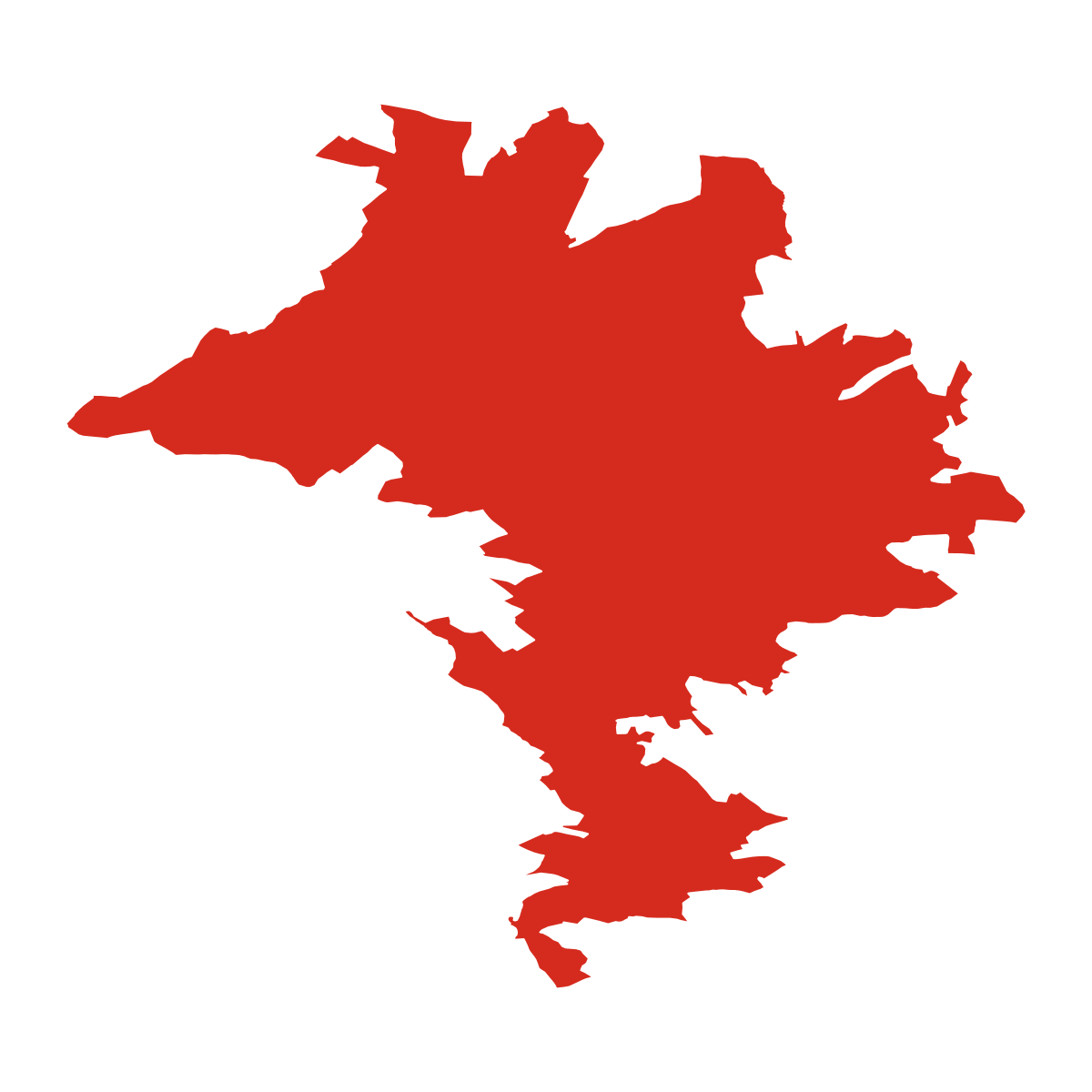 Hranice obce Malý Dub