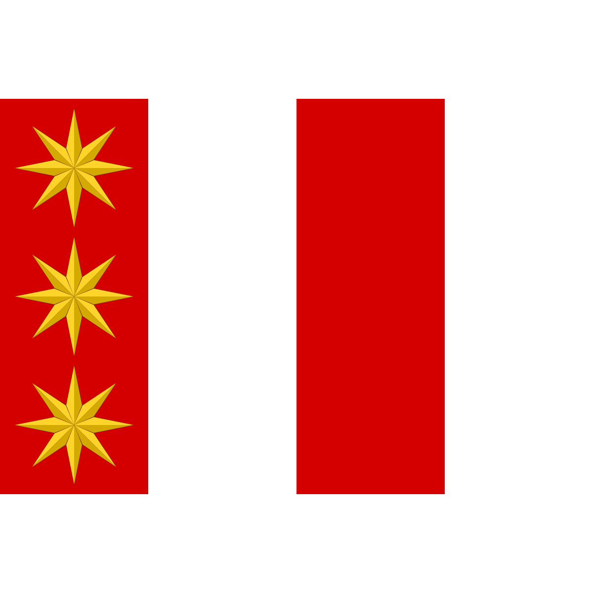 Flag of Maršov, South Bohemian Region