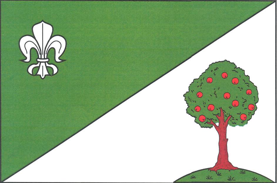 Flag of Maršov, South Moravian Region