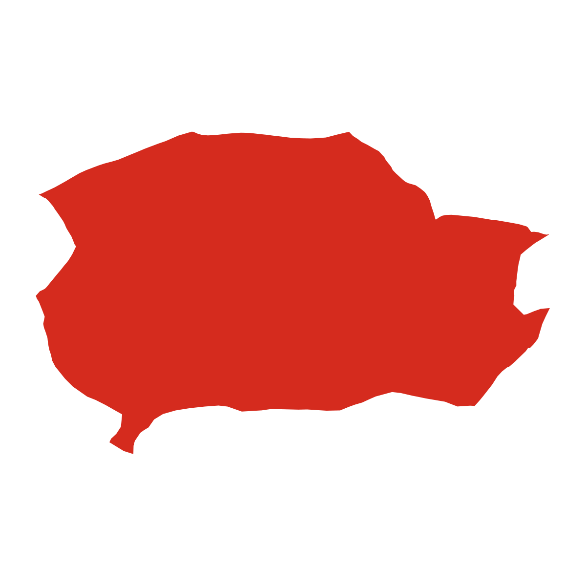 Maršov u Úpice boundary map