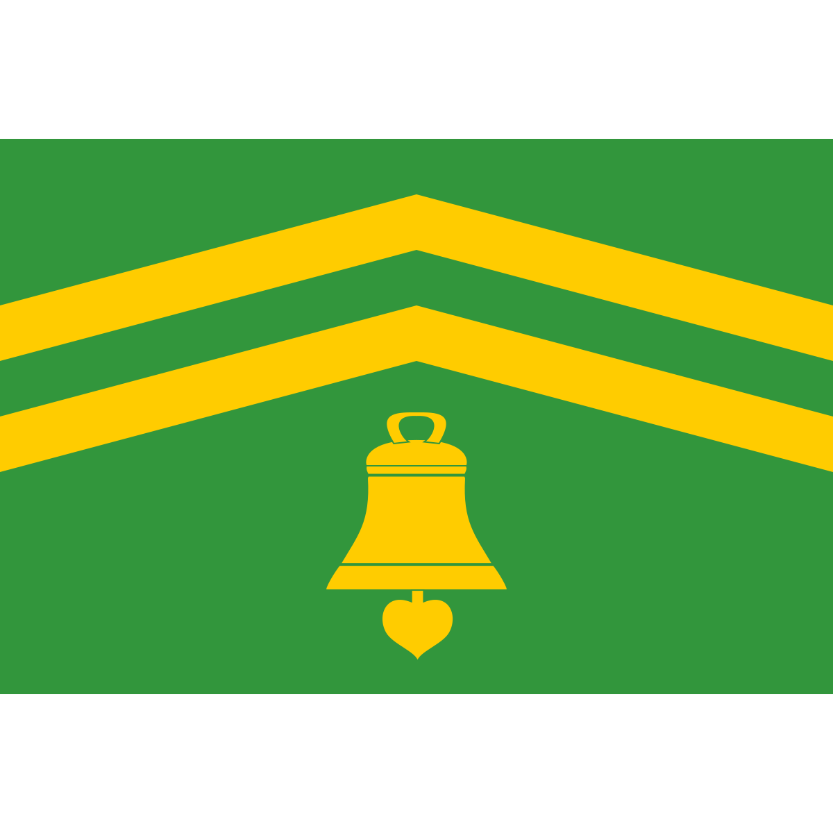 Flag of Maršov u Úpice, Hradec Králové Region