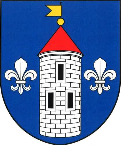 Coat of arms of Mašovice, Vysočina Region