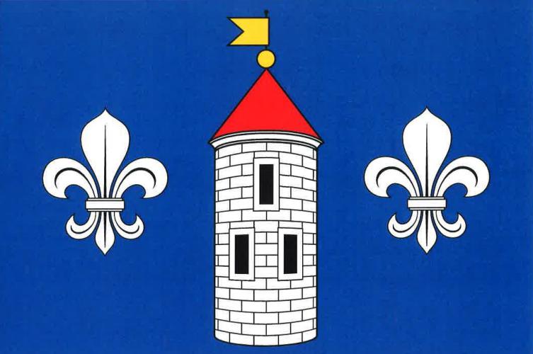 Flag of Mašovice, Vysočina Region