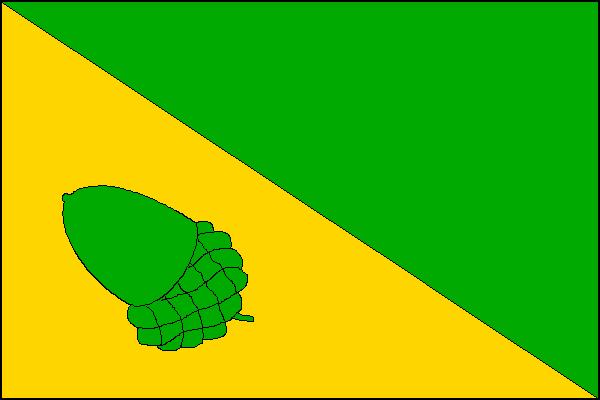Flag of Medlov, Zlín Region