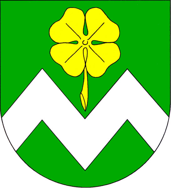 Coat of arms of Merklín, Karlovy Vary Region
