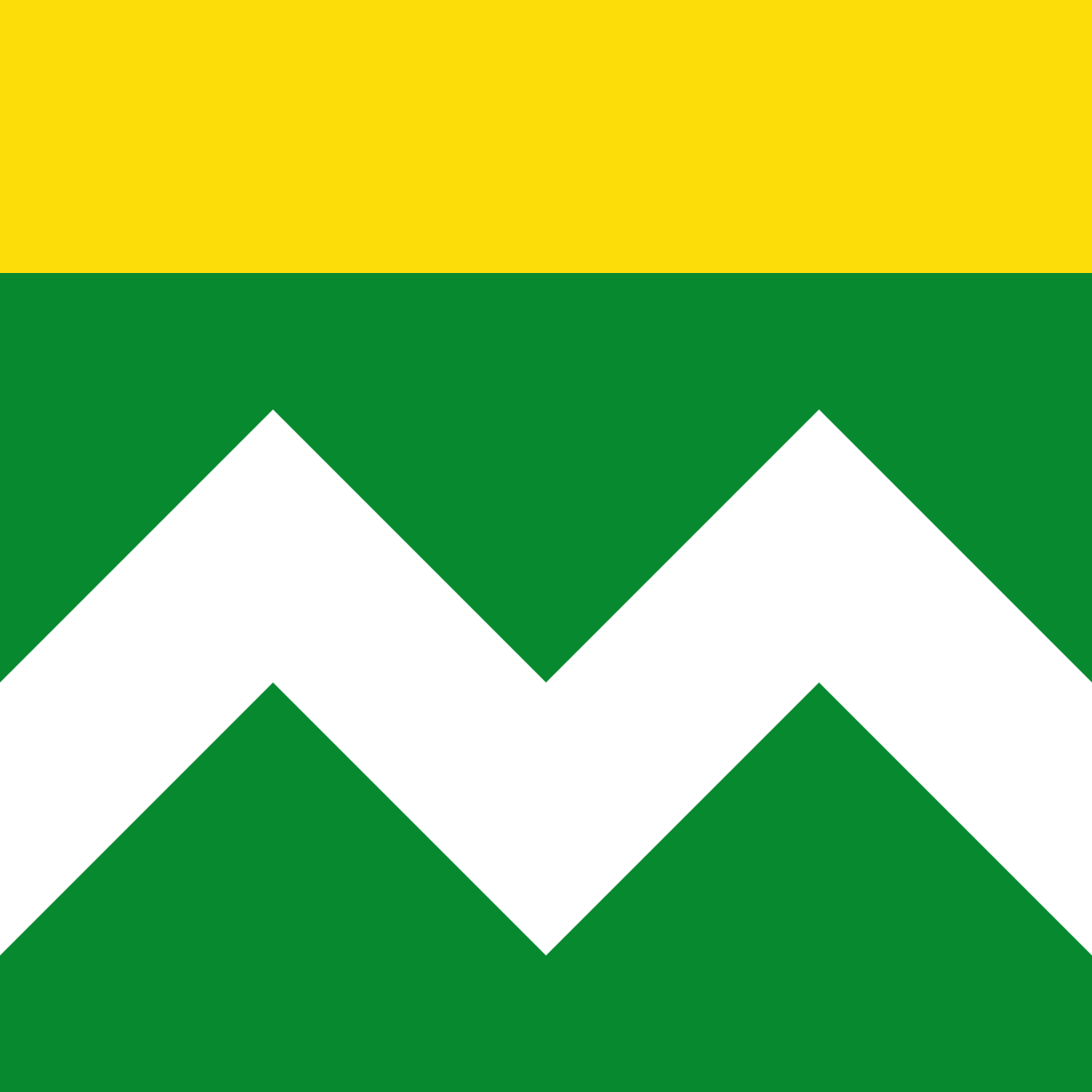 Flag of Merklín, Karlovy Vary Region