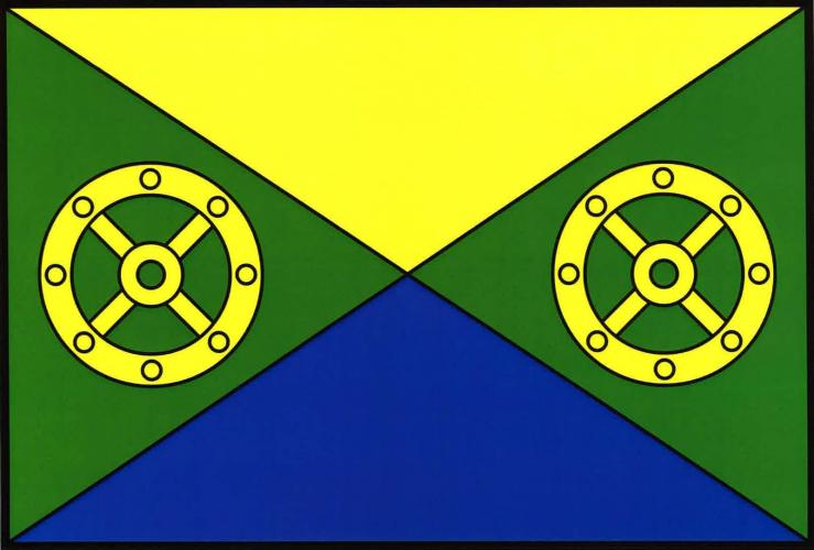 Flag of Metly, South Bohemian Region