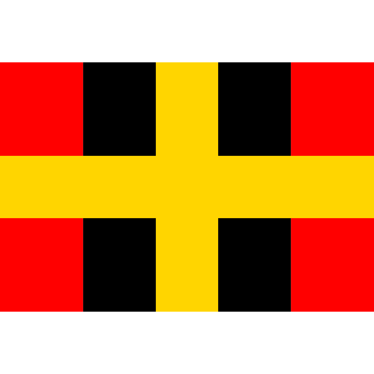 Flag of Mikuleč, Pardubice Region
