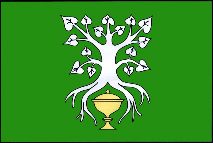 Flag of Milatice, Vysočina Region
