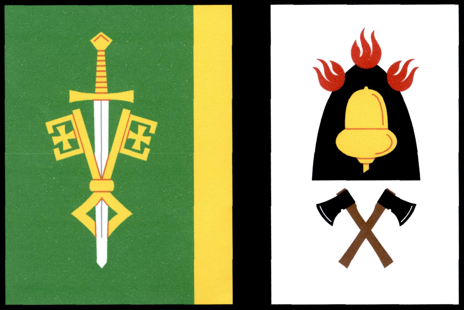 Flag of Milíře, Plzeň Region