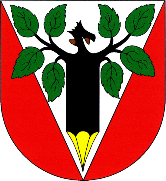 Coat of arms of Miřetice, Pardubice Region