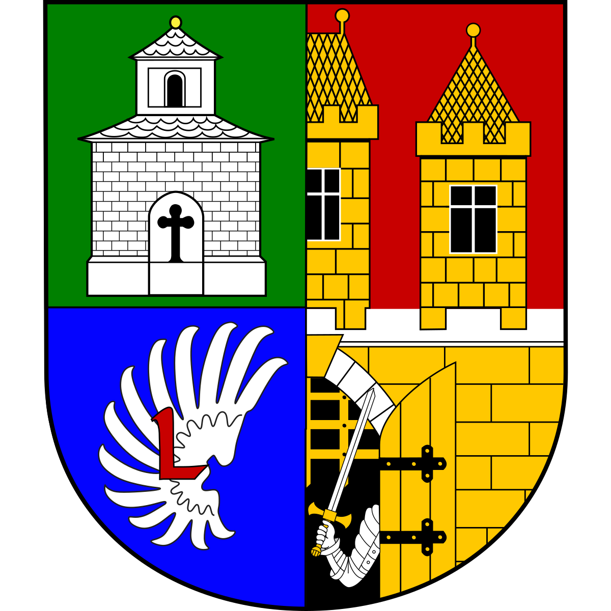 Coat of arms of Miškovice, Prague