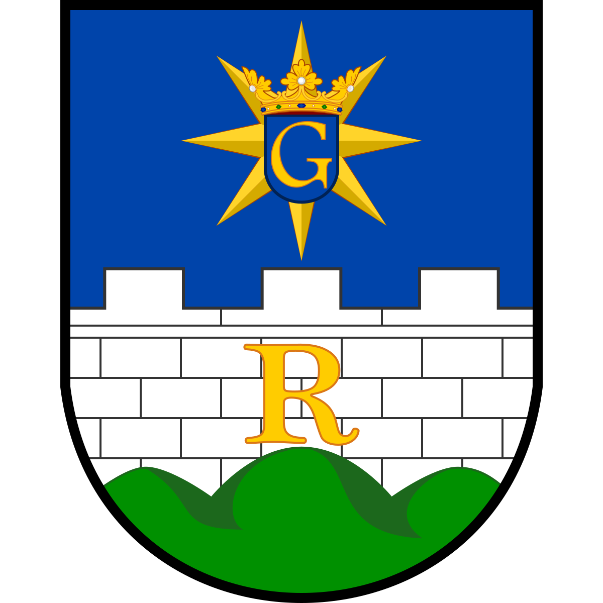 Coat of arms of Mitrov, Central Bohemian Region