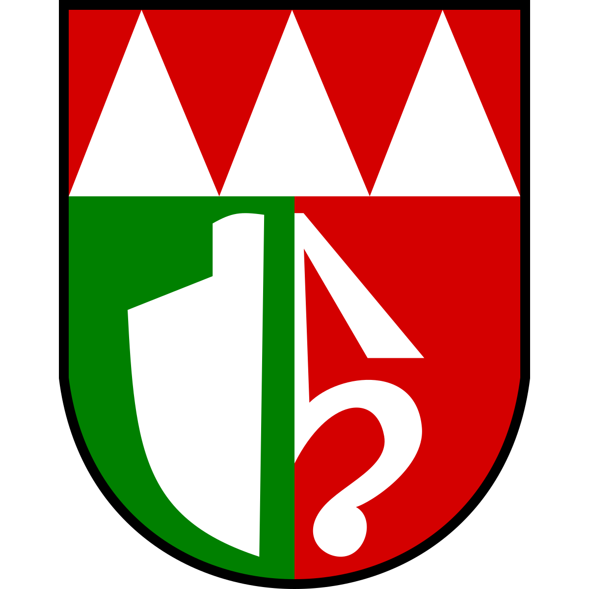 Coat of arms of Mladějovice, Olomouc Region