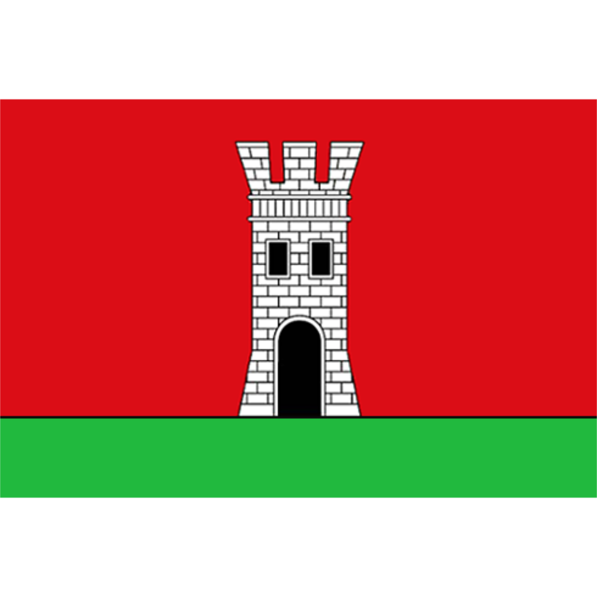 Flag of Mlázovice, Hradec Králové Region