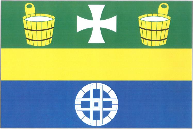 Flag of Mlékosrby, Hradec Králové Region