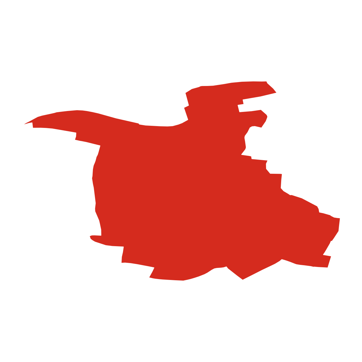 Mokošín boundary map