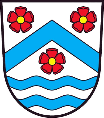 Coat of arms of Mokrý Lom, South Bohemian Region