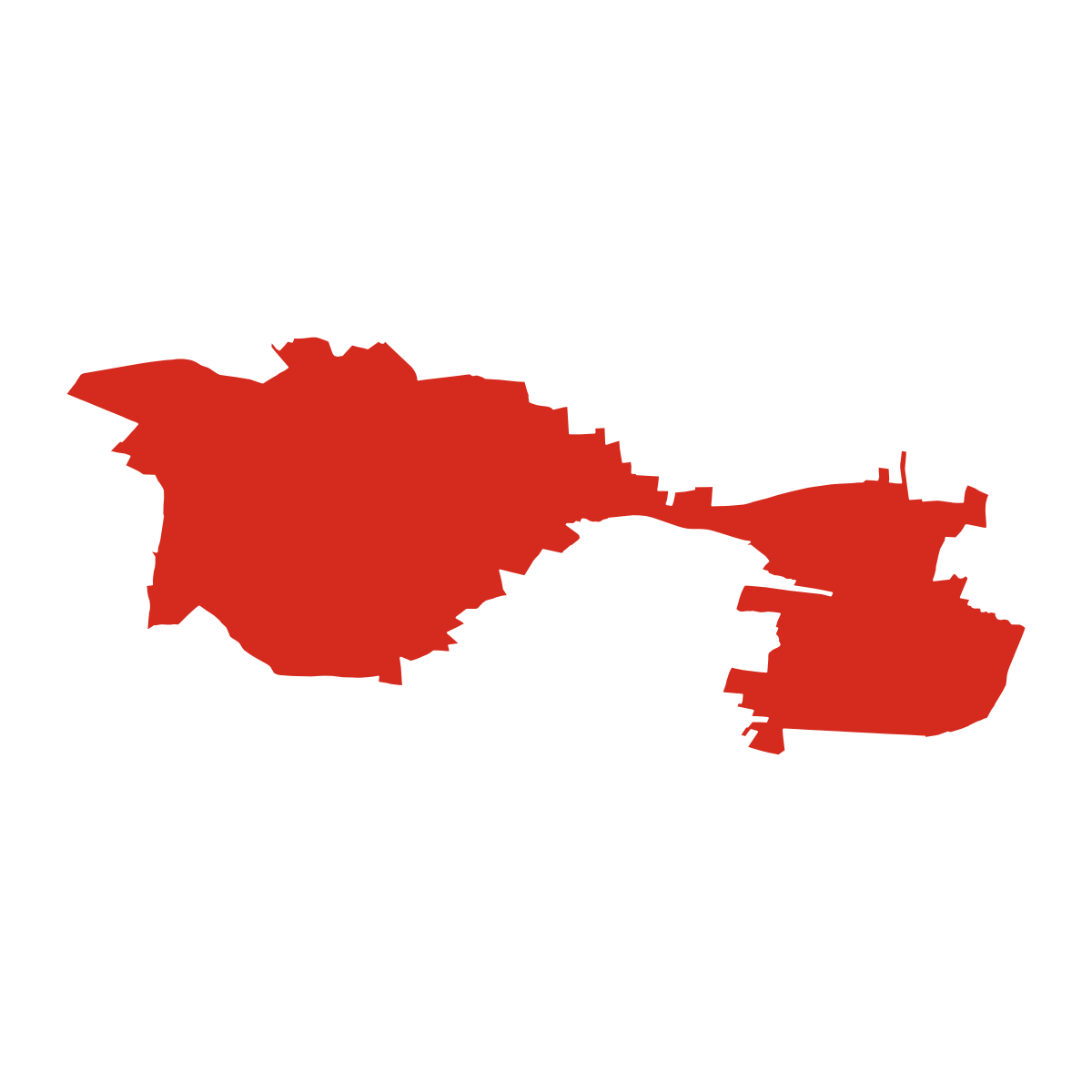 Moravanský boundary map