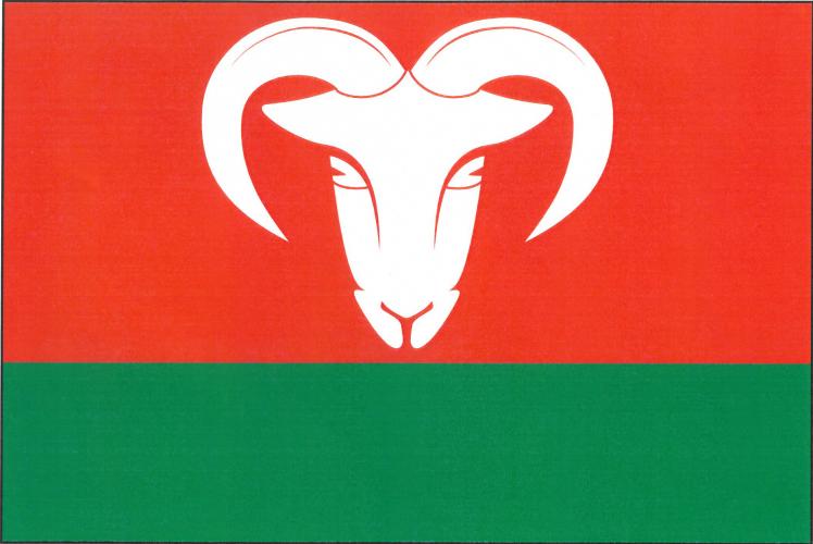 Flag of Moraveč, Vysočina Region