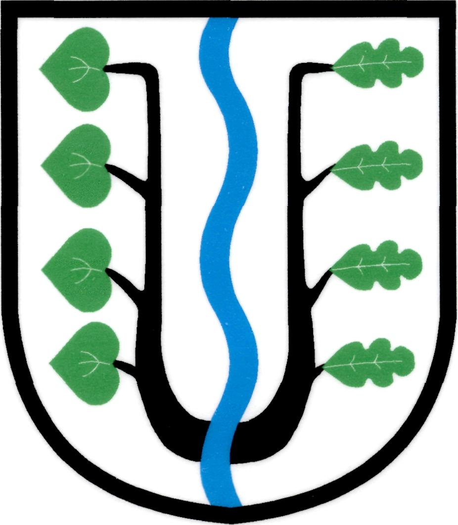 Coat of arms of Mostecký Mlýn, Central Bohemian Region