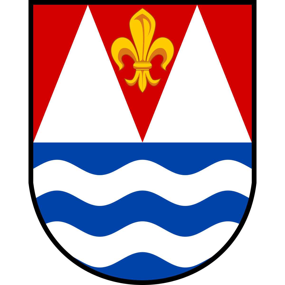 Coat of arms of Mostkovice, Olomouc Region