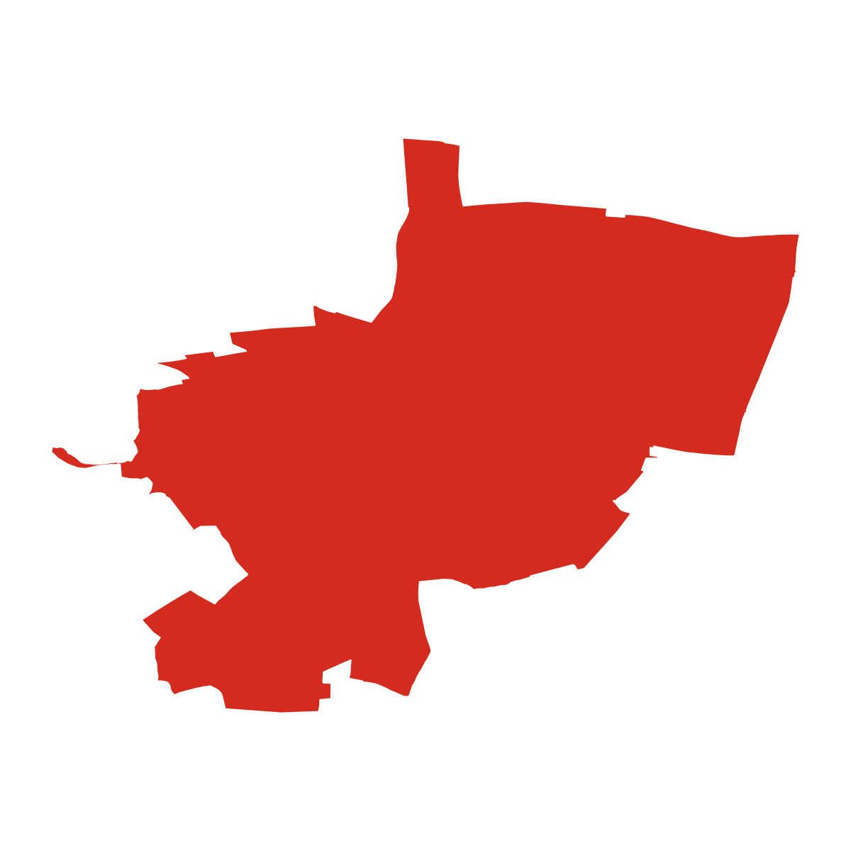 Mostkovice boundary map