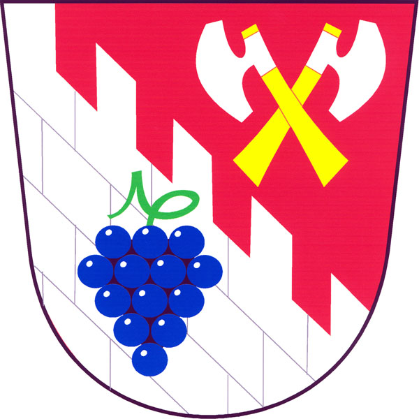 Coat of arms of Mouchnice, South Moravian Region