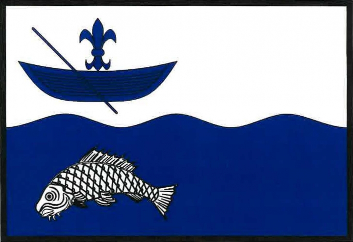 Flag of Nadryby, Plzeň Region
