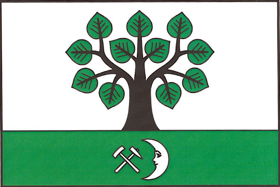 Flag of Nedabyle, South Bohemian Region