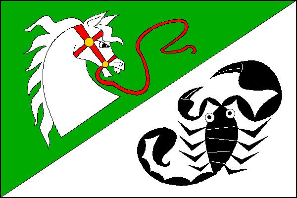 Flag of Nehodiv, Plzeň Region