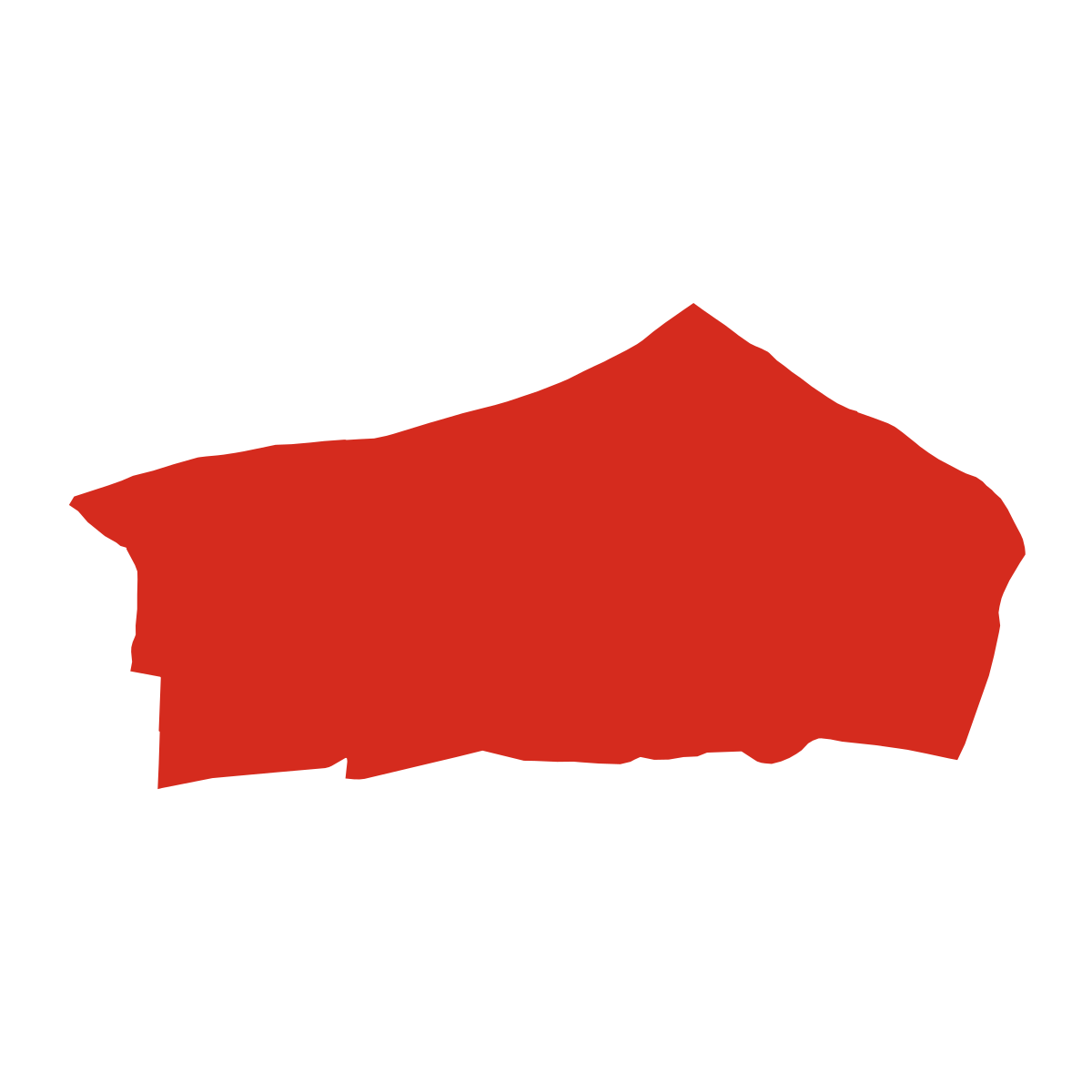 Němčany boundary map
