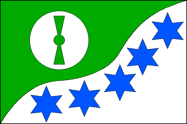 Flag of Nemojany, South Moravian Region