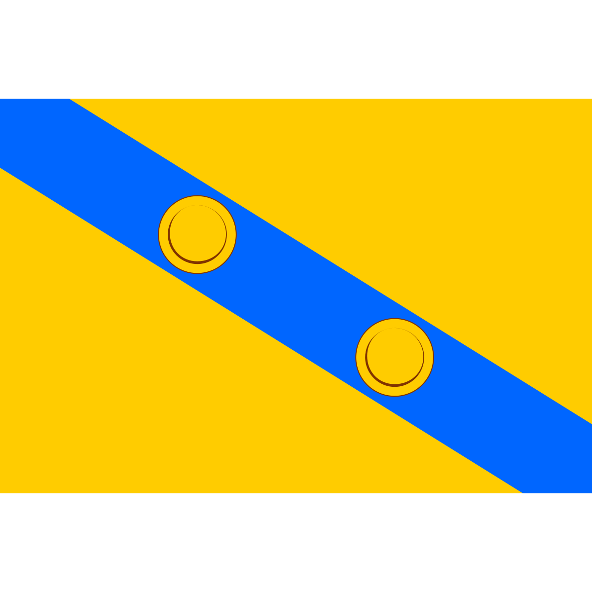 Flag of Nemojov, Hradec Králové Region
