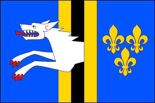 Flag of Nemyslovice, Central Bohemian Region