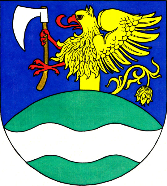 Coat of arms of Neštědice, Ústí nad Labem Region