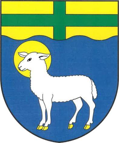 Coat of arms of Nestrašovice, Central Bohemian Region