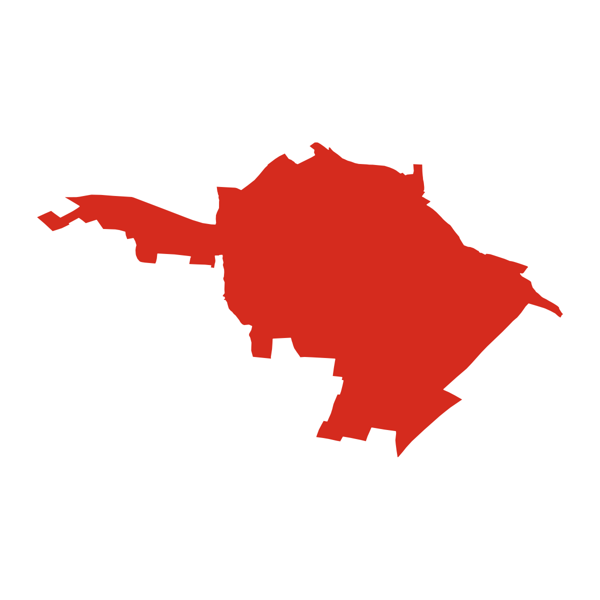 Niměřice boundary map