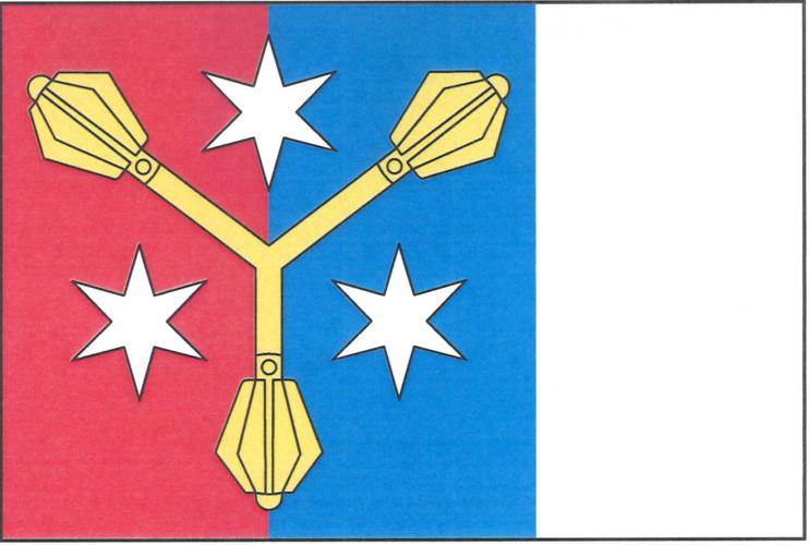 Flag of Niměřice, Central Bohemian Region