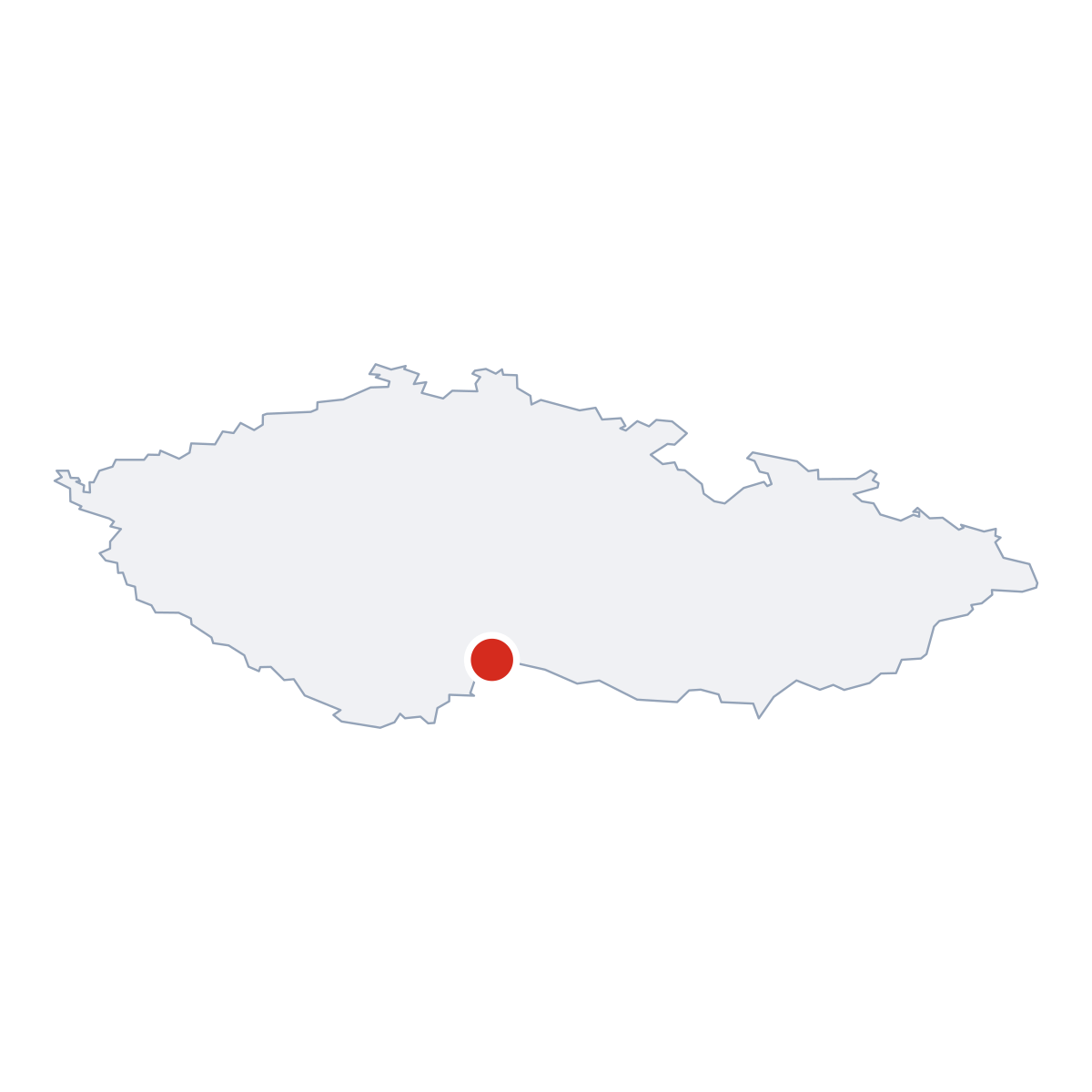 Nová Bystřice in the Czech Republic