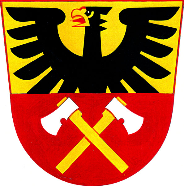 Coat of arms of Nová Dědina, Zlín Region