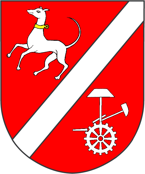 Coat of arms of Nová Huť, Plzeň Region