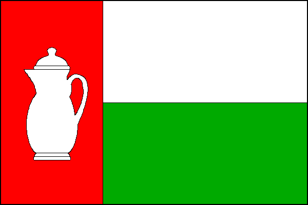 Flag of Nová Role, Karlovy Vary Region