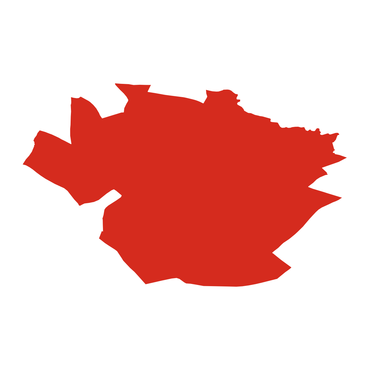 Nová Sídla boundary map
