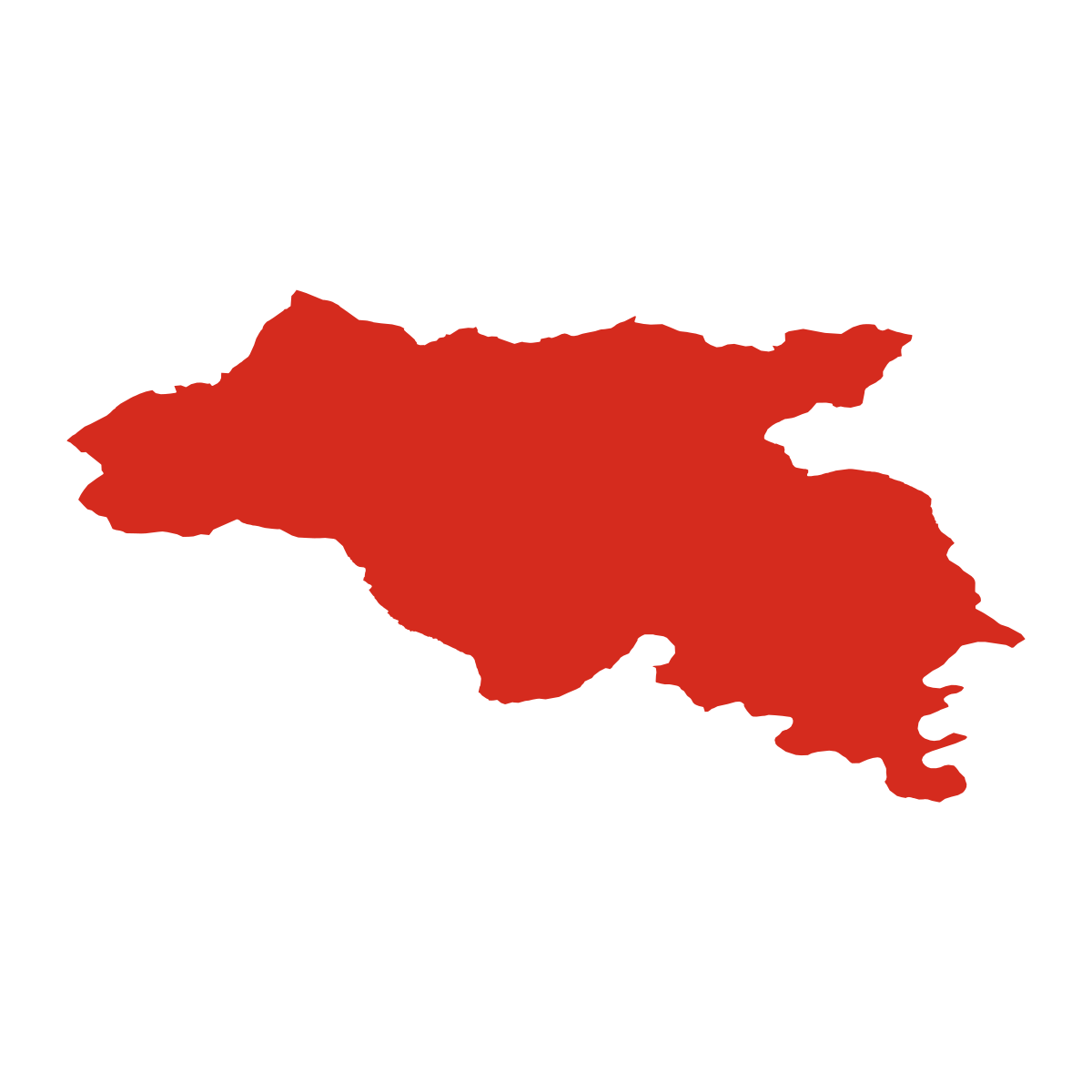 Nová Ves boundary map