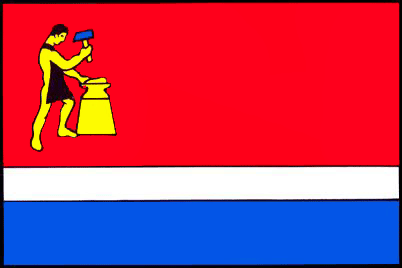 Flag of Nová Ves, Moravian-Silesian Region