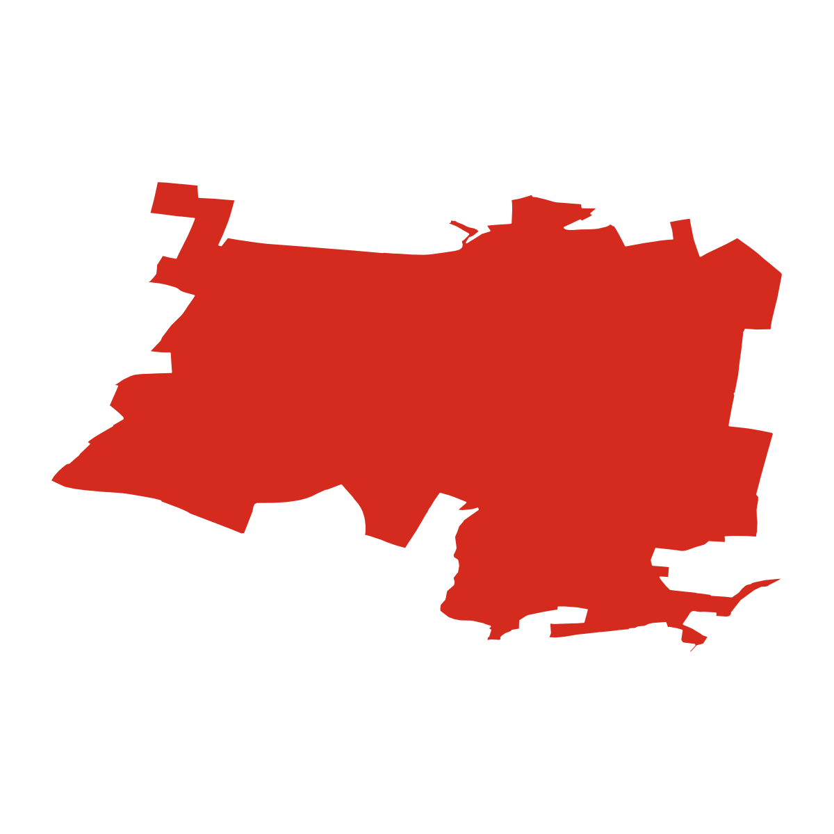 Nová Ves III boundary map