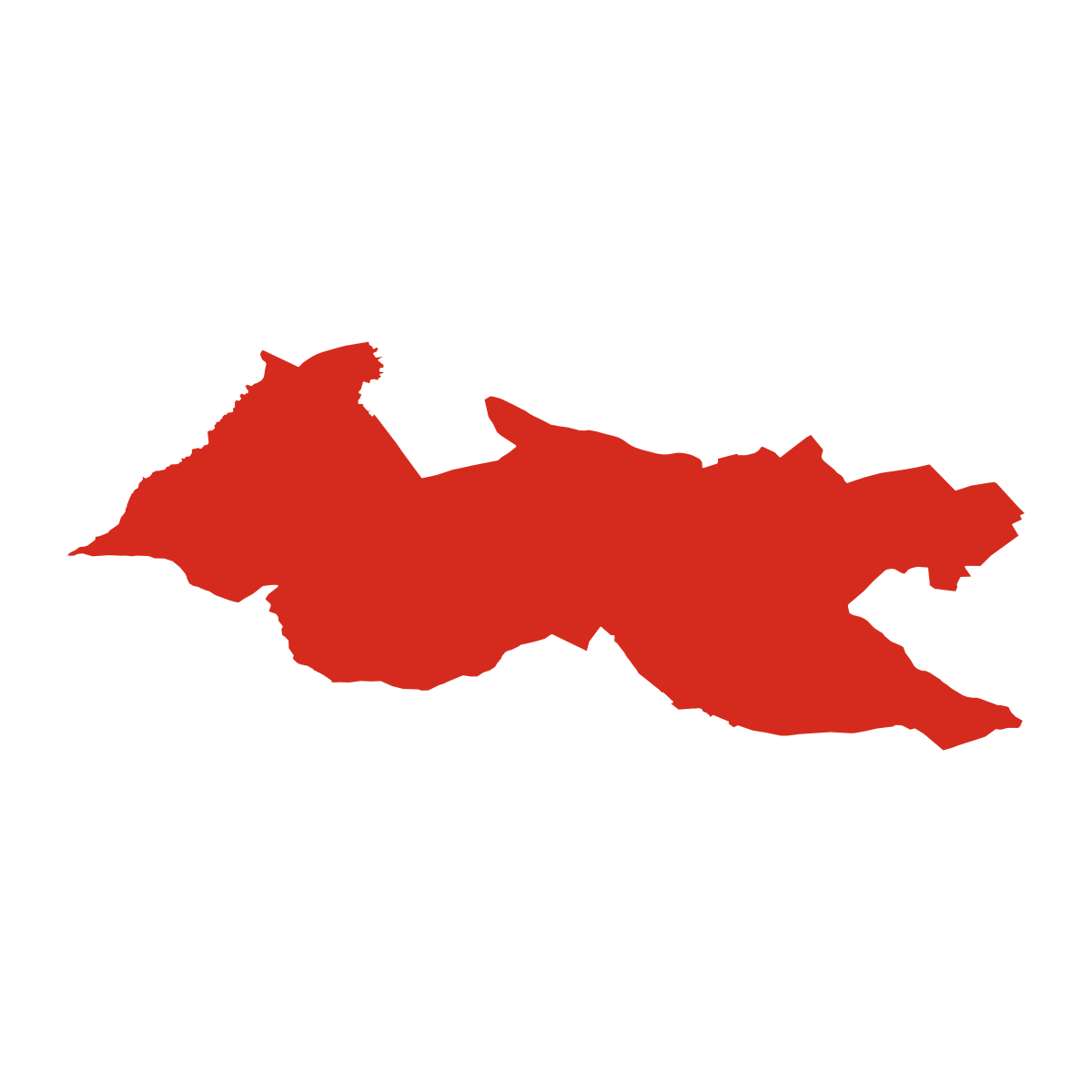 Nová Ves u Leštiny boundary map