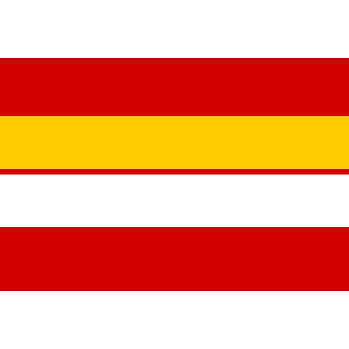 Flag of Nová Zhoř, Vysočina Region
