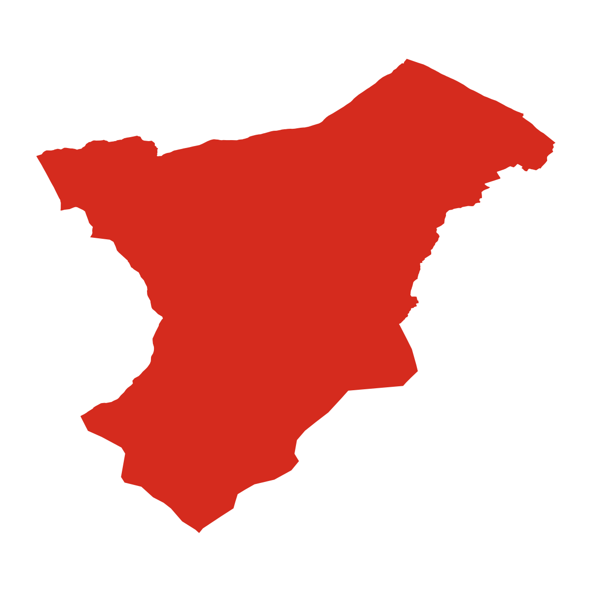 Nové Chaloupky boundary map